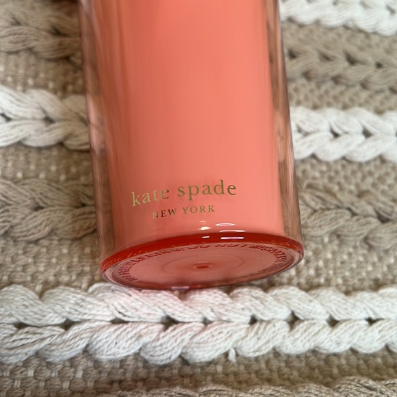 Kate Spade “More Love” Pink Tumbler - Picture 3 of 11